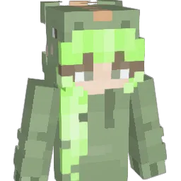 blinglingling Minecraft avatar bust