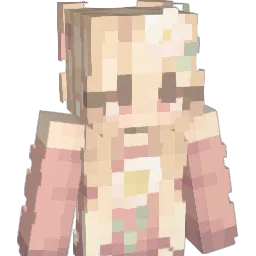 blissangell Minecraft avatar bust