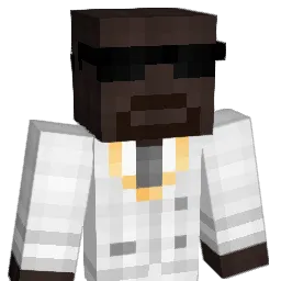blluefox Minecraft avatar bust