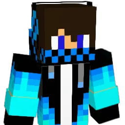 blockbluster Minecraft avatar bust