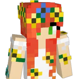 blockbrigitte Minecraft avatar bust