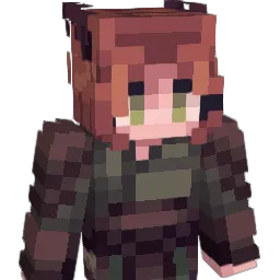 blomgus Minecraft avatar bust