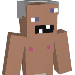 blommen Minecraft avatar bust