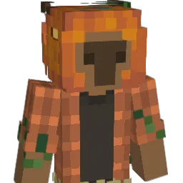 blondedegg Minecraft avatar bust