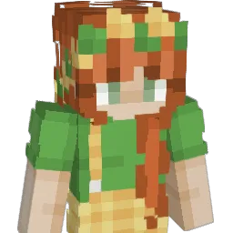 blondiebumb Minecraft avatar bust