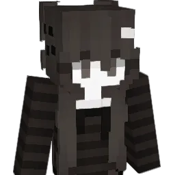 blondiina Minecraft avatar bust
