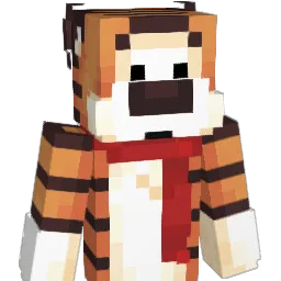 bloodinx Minecraft avatar bust