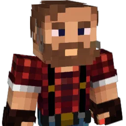 bloodnova Minecraft avatar bust