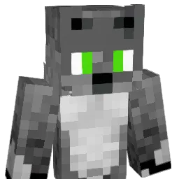 bloodwlf Minecraft avatar bust