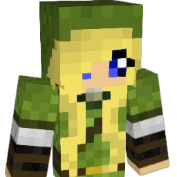 bloodyapron Minecraft avatar bust