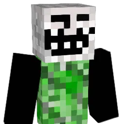 bloodypike Minecraft avatar bust