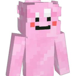 blossomfied Minecraft avatar bust