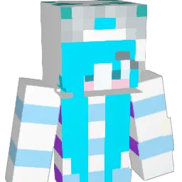 bloxyballerina Minecraft avatar bust