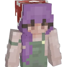 blu3pers Minecraft avatar bust