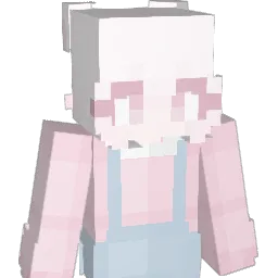 bluBunnu Minecraft avatar bust
