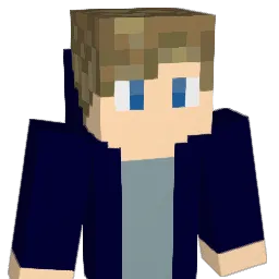 blue_Luis Minecraft avatar bust