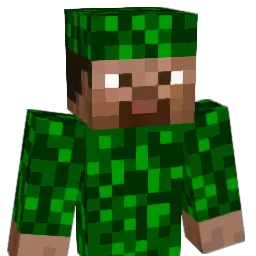 blue_k Minecraft avatar bust