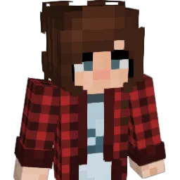 blueberryfoxes Minecraft avatar bust