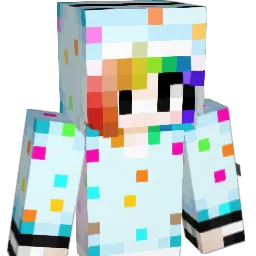 bluebut Minecraft avatar bust