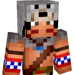 bluecaesar Minecraft avatar bust