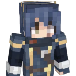 bluechimecho Minecraft avatar bust