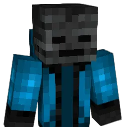 bluegecho Minecraft avatar bust