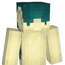 bluegustus Minecraft avatar bust