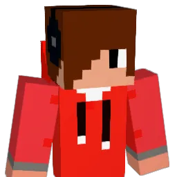 bluelulu Minecraft avatar bust