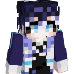 bluemell76 Minecraft avatar bust