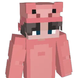 bluepiggaming1 Minecraft avatar bust
