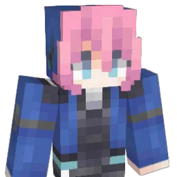 bluepoisonn Minecraft avatar bust