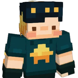 bluestripedsocks Minecraft avatar bust