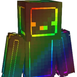 bluewizad Minecraft avatar bust
