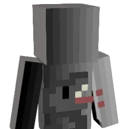 bluewolfpackk Minecraft avatar bust
