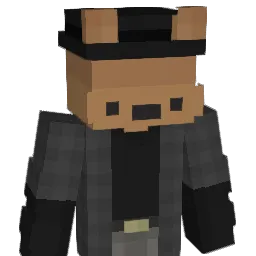 bluezarria Minecraft avatar bust