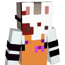 blulux Minecraft avatar bust