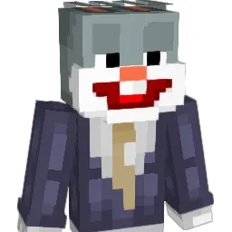 blun Minecraft avatar bust