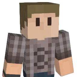 blunderdog Minecraft avatar bust