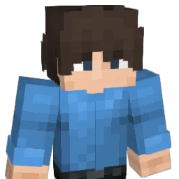 bluqxx Minecraft avatar bust
