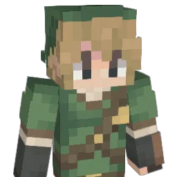 blurrvy Minecraft avatar bust