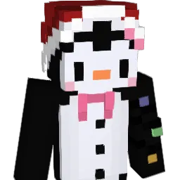 bluumu Minecraft avatar bust