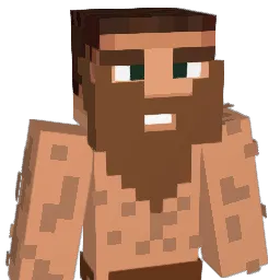 bob_the_caveman Minecraft avatar bust