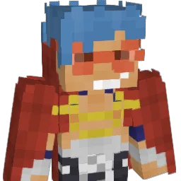 boergelun Minecraft avatar bust