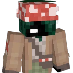 bogwater Minecraft avatar bust