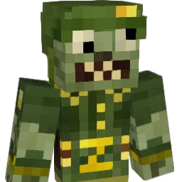 bombMac Minecraft avatar bust