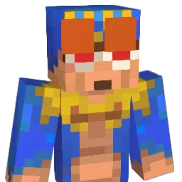 bookville Minecraft avatar bust