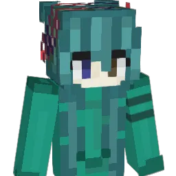 borbasaur Minecraft avatar bust