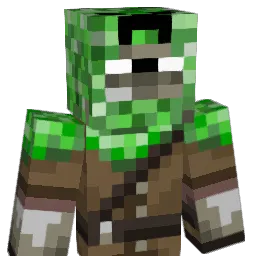 borderteck Minecraft avatar bust