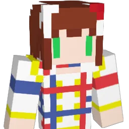 boruga Minecraft avatar bust