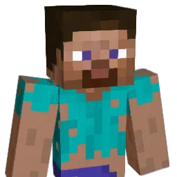 br00012 Minecraft avatar bust